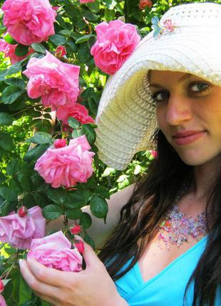 Намисто рожевий кварц