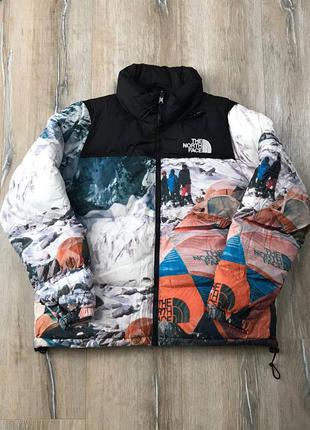 Пуховик invincible x the north face tnf snow mountain jacket