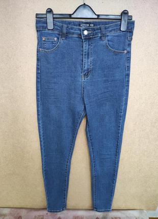 Мягкие джинсы скини skinny с ультра высокой посадкой prettylittlething7 фото