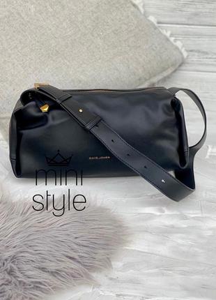 Сумка на длинной ручке cross-body сумочка стильная кроссбоди david jones8 фото