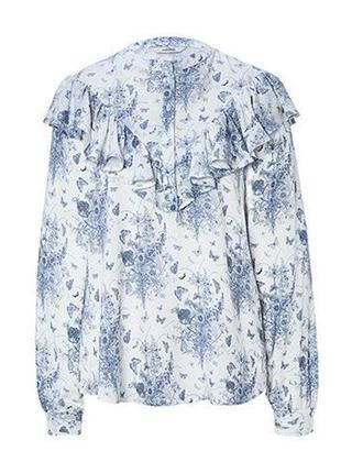 Качественная, шикарная, универсальная блуза, рубашка от тchibo германия1 фото