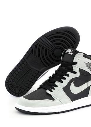 Чоловічі кросівки nike air jordan.black/white.