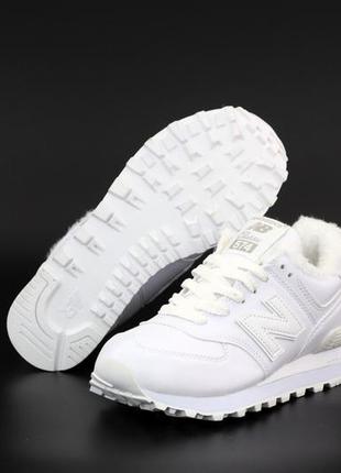 Зимові кросівки new balance winter з хутром4 фото