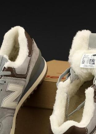 Зимние кроссовки new balance winter с мехом