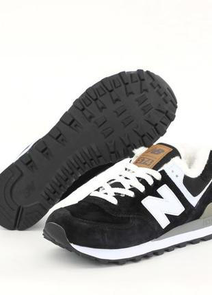 Зимові кросівки new balance winter з хутром4 фото