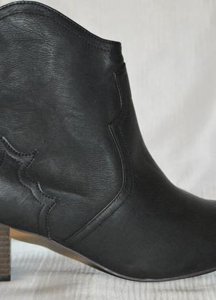 Ботильони черевики even&odd розмір 42 41, ботинки кожа