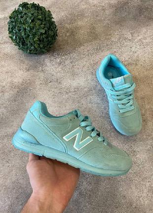 Кросівки - блакитні в стилі new balance