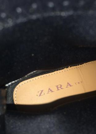 Полусапожки zara черные5 фото