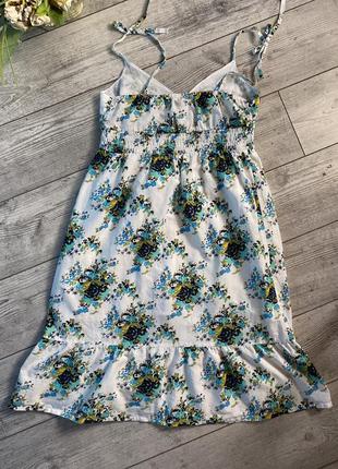 Платье сарафан с воланом2 фото