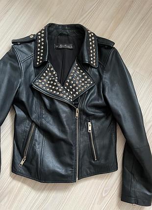 Куртка шкіряна zara