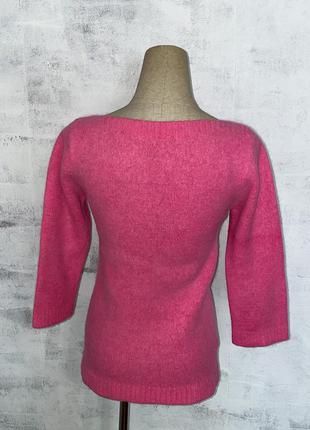 Яркий ангоровый свитер / джемпер pink2 фото