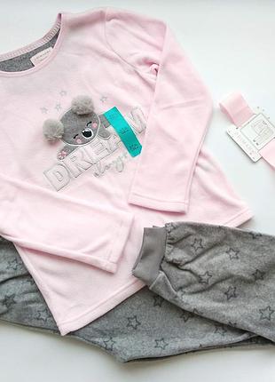 Піжама тепла фліс на дівчинку коала primark