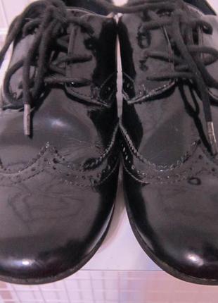Туфлі броги,оксфорди clarks р. 33.5, устілка 21.5 см5 фото