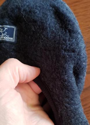 Шлем шапка 100% шерсть мериноса мягкая теплая мальчику 6-9-12 м 48 см4 фото