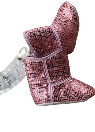 Нові блискучі чобітки дитячі