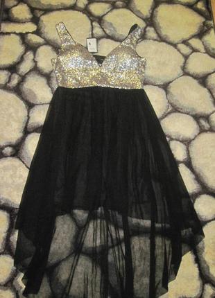 Новое шикарное нарядное платье tally weijl, р. xl3 фото