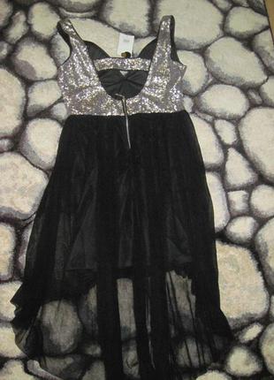Новое шикарное нарядное платье tally weijl, р. xl4 фото