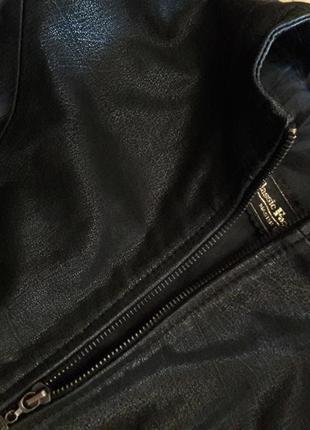Кожаная куртка классическая, прядочка,пиджак2 фото