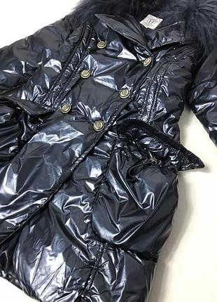 Плащ пуховик на дівчинку silvia heach 5