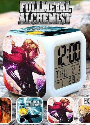 Настольные часы-ночник стальной алхимик "secret" / fullmetal alchemist