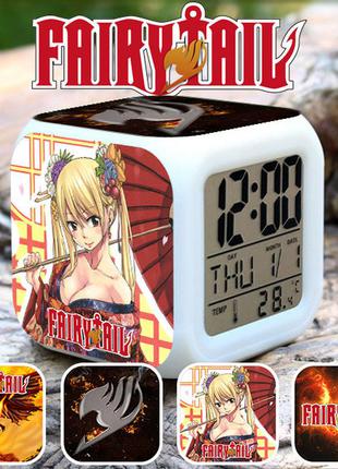 Настольные часы-ночник фейри тейл "power" / fairy tail