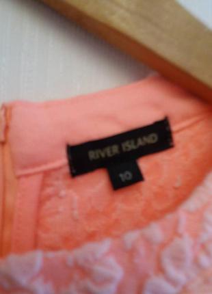Платье миди фактурное бренда river island2 фото