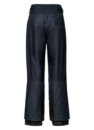 Горнолыжные брюки мембранные для мужчины crivit 314062 темно-синий2 фото