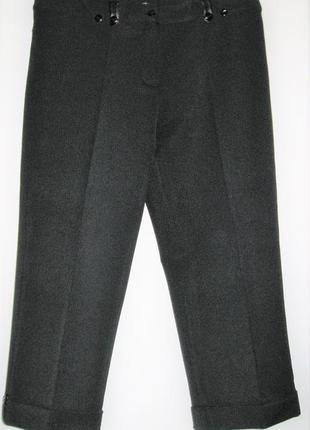 Зимние укороченные брюки на флисе collection williams
