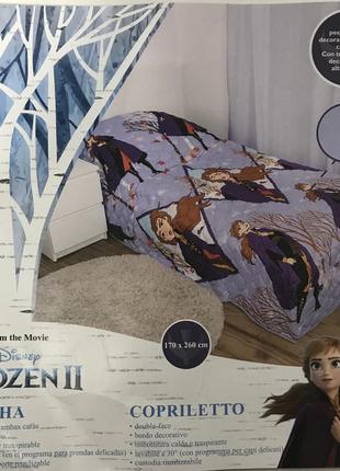 Покривало на дитяче ліжко для дівчинки анна холодне серце