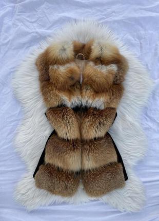 Хутро жилетка