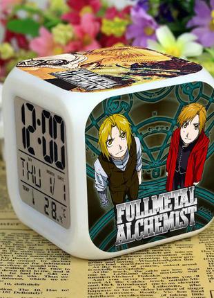 Настольные часы-ночник стальной алхимик "with friend" / fullmetal alchemist