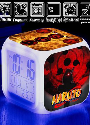 Настольные часы-ночник наруто "darkness" / naruto