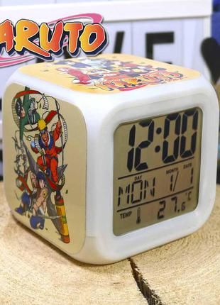 Настольные часы-ночник наруто "super heroes" / naruto