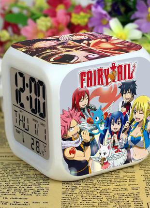 Настільні годинники-нічник фейрі тейл "karaoke" / fairy tail
