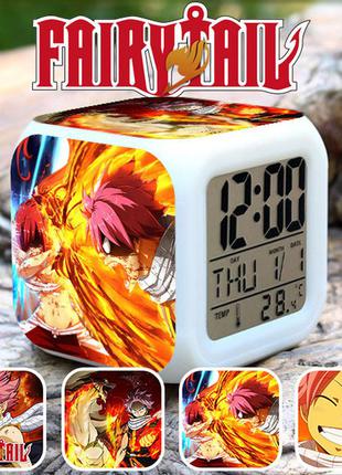 Настольные часы-ночник фейри тейл "furious" / fairy tail