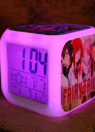 Настольные часы-ночник фейри тейл "friends" / fairy tail