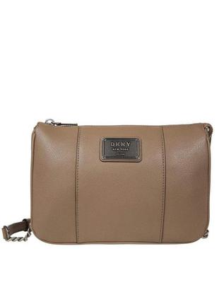 Сумка кроссбоди кожаная dkny columbus crossbody bag leather r92eac16 оригинал3 фото