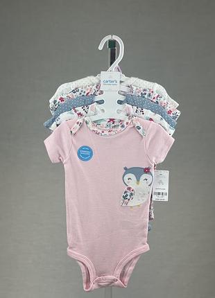 Набор бодиков carter' s "сова"