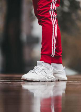 Чоловічі кросівки adidas prophere white 🔺 адідас білі3 фото