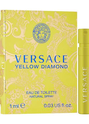 Пробник versace yellow diamond туалетная вода