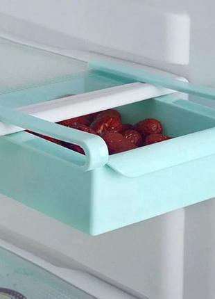 Органайзер для холодильника – полочка для хранения продуктов refrigerator shelf4 фото