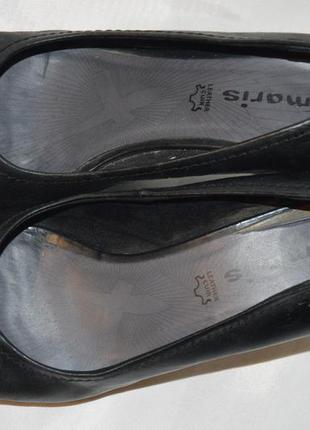 Туфлі лодочки шкіра tamaris розмір 39, туфли кожа4 фото