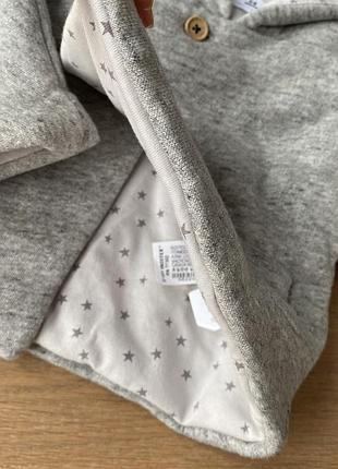 Пальто з капюшоном кофта zara 3-6 місяців на хлопчика для дівчинки 2