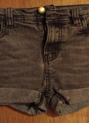 Шорты джинсовые