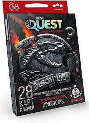 Карткова гра-квест-гра "best quest: динозаври" від danko тоуѕ