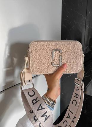 Шикарные женские сумочки marc jacobs pink teddy наложка