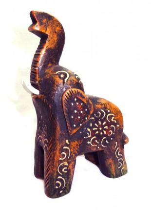 Статуэтка слон деревянный1 фото