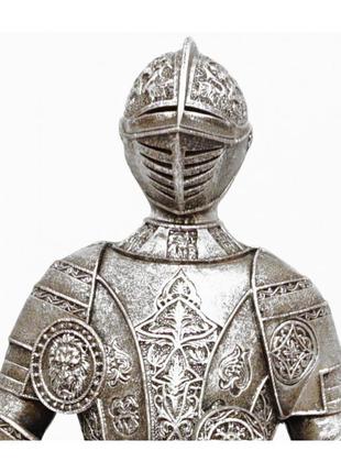 Фигурка статуэтка на подарок из полистоуна рыцарь с мечом высота 32.5 см2 фото