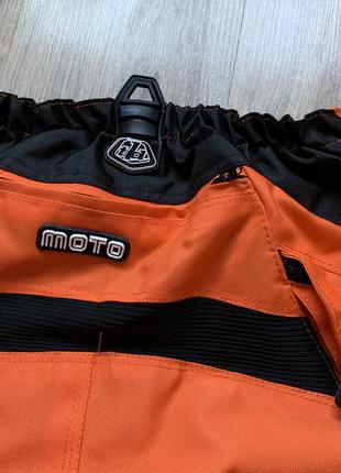 Мужские плотные спортивные эндуро мотокросс шорты troy lee designs5 фото