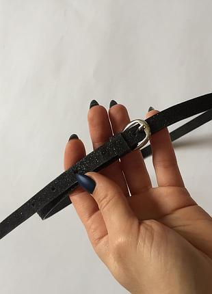 Акція!2-га річ в подарунок🎁🎉ремень, пояс тоненький блискучий, довжина корегується